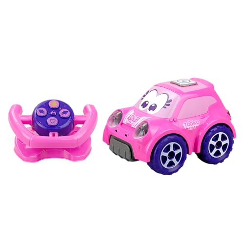 SILVERLIT 81014 TOOKO Auto Pink-Ferngesteuertes Fahrzeug mit Follow-me-Technologie, um Ihr Kind auf All seinen Abenteuern zu begleiten-Ab 2 Jahren, Multicolore von Silverlit