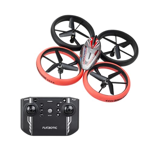 SILVERLIT FLYBOTIC - Bumper Drone Lit - 2.4Ghz - 30m Reichweite - 360° Kaskade von Silverlit