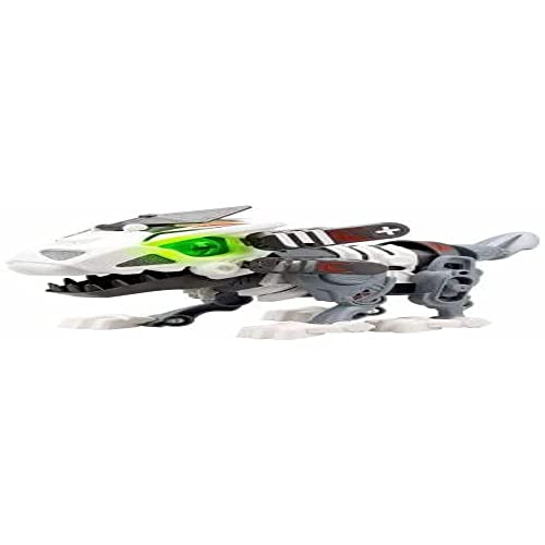 Silverlit YCOO 88091 Inmotion by, Dinosaurier, Roboter in einem Ei zum Bauen, Licht-und Soundeffekte, Kinderspielzeug, ab 5 Jahren, Mega Biopod 22 cm, 14 cm von Silverlit