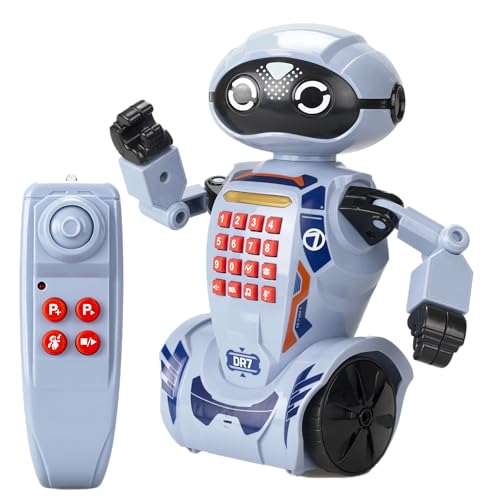 Silverlit YCOO - Lernroboter DR7 (20 cm) - Programmierbarer und funkgesteuerter Roboter mit 7 verschiedenen Lernfunktionen (20 cm) - Ab 5 Jahren von Silverlit