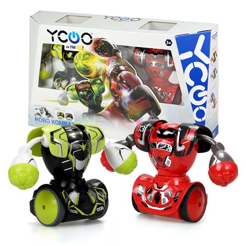 YCOO 88052 ROBO KOMBAT TWIN silverlit Spielzeug Roboter, Multi-colored, Pack de 2 von Silverlit