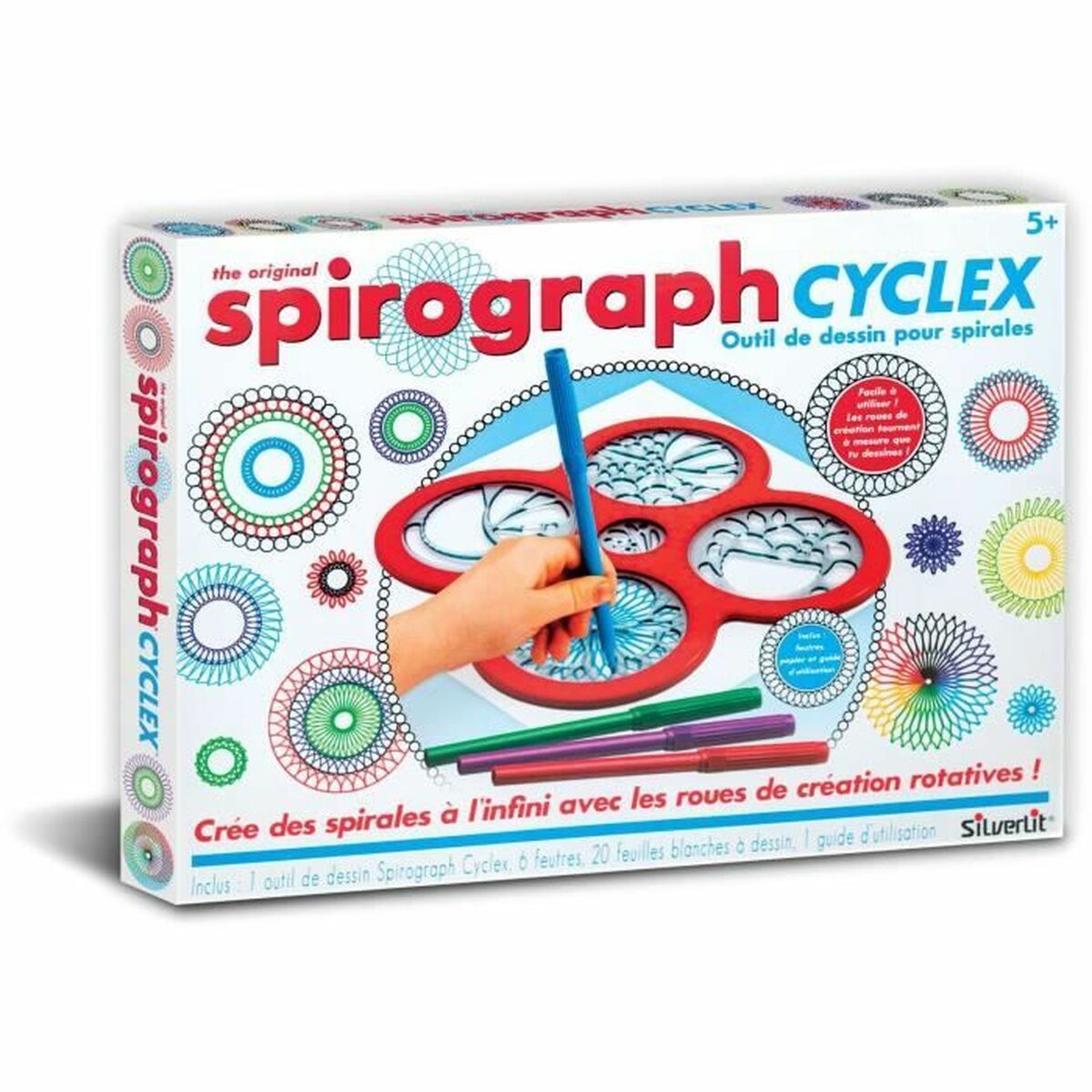 Zeichenset Spirograph Silverlit cyclex 1 Stücke Zeichenset Spirograph Silverlit cyclex 1 Stücke von Silverlit