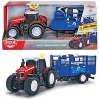 DICKIE TOYS Massey Ferguson Animal Trailer 26cm von Simba Dickie