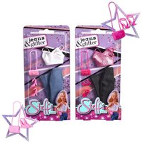 Puppenkleidung Steffi Love Jeans & Glitter 2fach sortiert von Simba Dickie