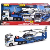 Majorette - Grand Series - Volvo Truck plus Police Helicopter von Dickie Toys