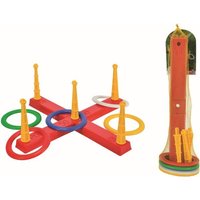 Kreuz-Ringwurfspiel mit 5 Ringen Kreuz-Ringwurfspiel mit 5 Ringen von Simba Toys GmbH & Co. KG