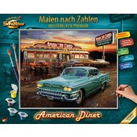 Schipper 609130877 - Malen nach Zahlen, American Diner, 40 x 50 cm von Simba Toys