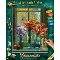 Schipper 609130905 - Malen nach Zahlen, Blumenliebe, 40x50cm von Simba Toys