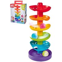 Simba 104010053 - ABC Regenbogen Kugelturm, Kugelbahn, Höhe: 40 cm von Simba Toys