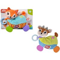 Simba 104010117 - ABC Forest Friends Plüsch Zahnhilfe, Greifling, 20 cm, 1 Stück (Farbauswahl nicht möglich!) von Simba Toys