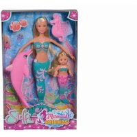 Simba 105733336 - Steffi Love Mermaid Friends, Meerjungfrau mit Freundin, Puppe von Simba Toys