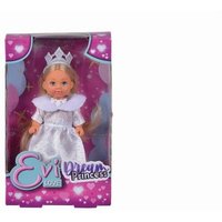 Simba 105733635 - Evi Love Dream Princess im Glitzerkleid, Modepuppe, Ankleidepuppe, 12 cm von Simba Dickie