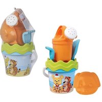 Simba 107114605 - Poppy Baby-Eimergarnitur (Eimer 11cm), 6-teilig, Sandspielzeug von Simba Toys