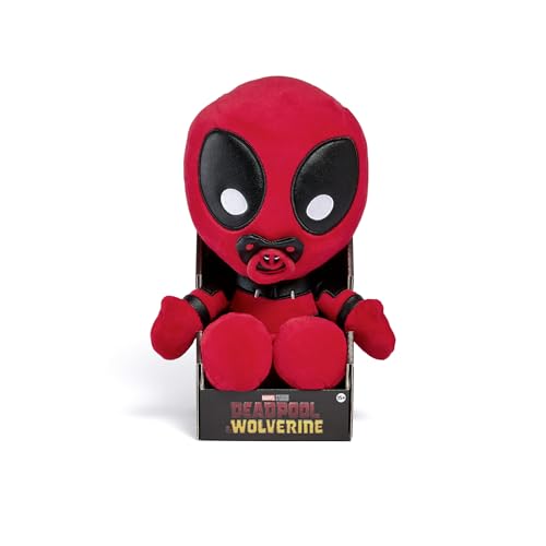 Babypool Plüsch-Figur (26 cm) – detailliertes Superhelden-Baby aus dem Marvel Studios Film Deadpool & Wolverine, Spielzeug für Fans & Sammler ab 15 Jahre von Simba