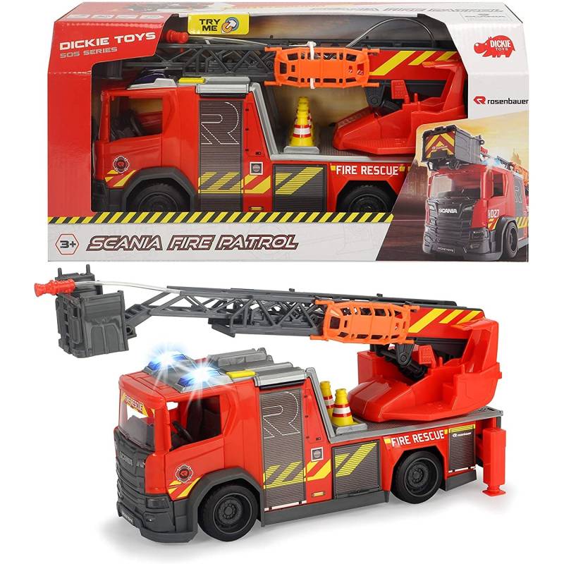 Dickie Toys von Simba Scania Fire Patrol Feuerwehrauto von Simba