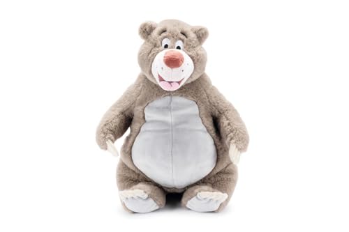 Disney Baloo Plüschfigur aus Dschungelbuch, mittelgroß, 25 cm, Grau von Simba