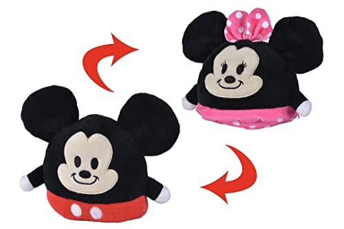 Disney - Mickey & Minnie, Umkehrbar, 8cm, Plüsch, ab 0 Monaten von Simba