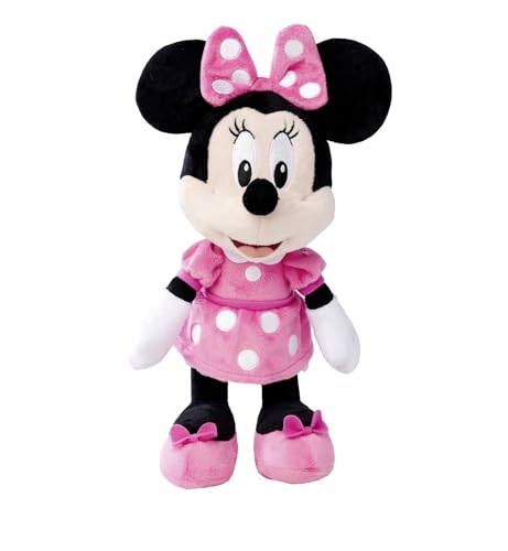 Disney Minnie Clubhouse, 25cm Plüschfigur, für Kinder ab den ersten Lebensmonaten geeignet Disney Minnie Clubhouse, 25cm Plüschfigur, für Kinder ab den ersten Lebensmonaten geeignet von Simba