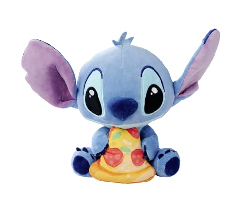 Simba Disney Stitch Kuscheltier mit Pizza – Plüschfigur zum Knuddeln, mit Pizza‑Stück in der Hand, ikonischer Disney‑Klassiker für Fans und Kinder, blau, 25 cm, ab 0 Jahren Simba Disney Stitch Kuscheltier mit Pizza – Plüschfigur zum Knuddeln, mit Pizza‑Stück in der Hand, ikonischer Disney‑Klassiker für Fans und Kinder, blau, 25 cm, ab 0 Jahren von Simba