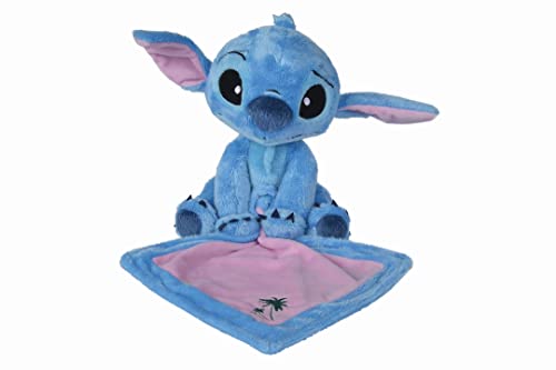 Disney - Stitch with Comforter 25cm, Kuscheltuch, ab 0 Monaten, Einheitsgröße, Blau, Pink Disney - Stitch with Comforter 25cm, Kuscheltuch, ab 0 Monaten, Einheitsgröße, Blau, Pink von Simba