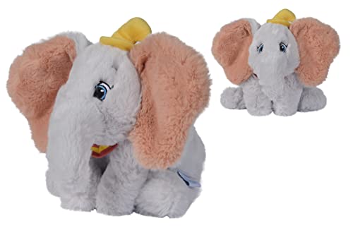 Disney - Super Soft Dumbo 25cm, Kuschelig, ab 0 Monaten von Simba