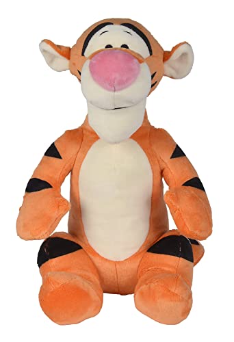 Simba 6315872701 - Disney Winnie the Puuh, Tigger, 25cm Plüschtier, Pooh Bär, ab den ersten Lebensmonaten, Orange von Simba