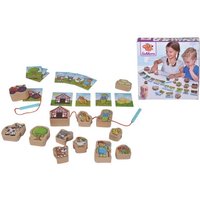 Eichhorn 100005200 - Fädelspiel aus Holz von Simba Toys