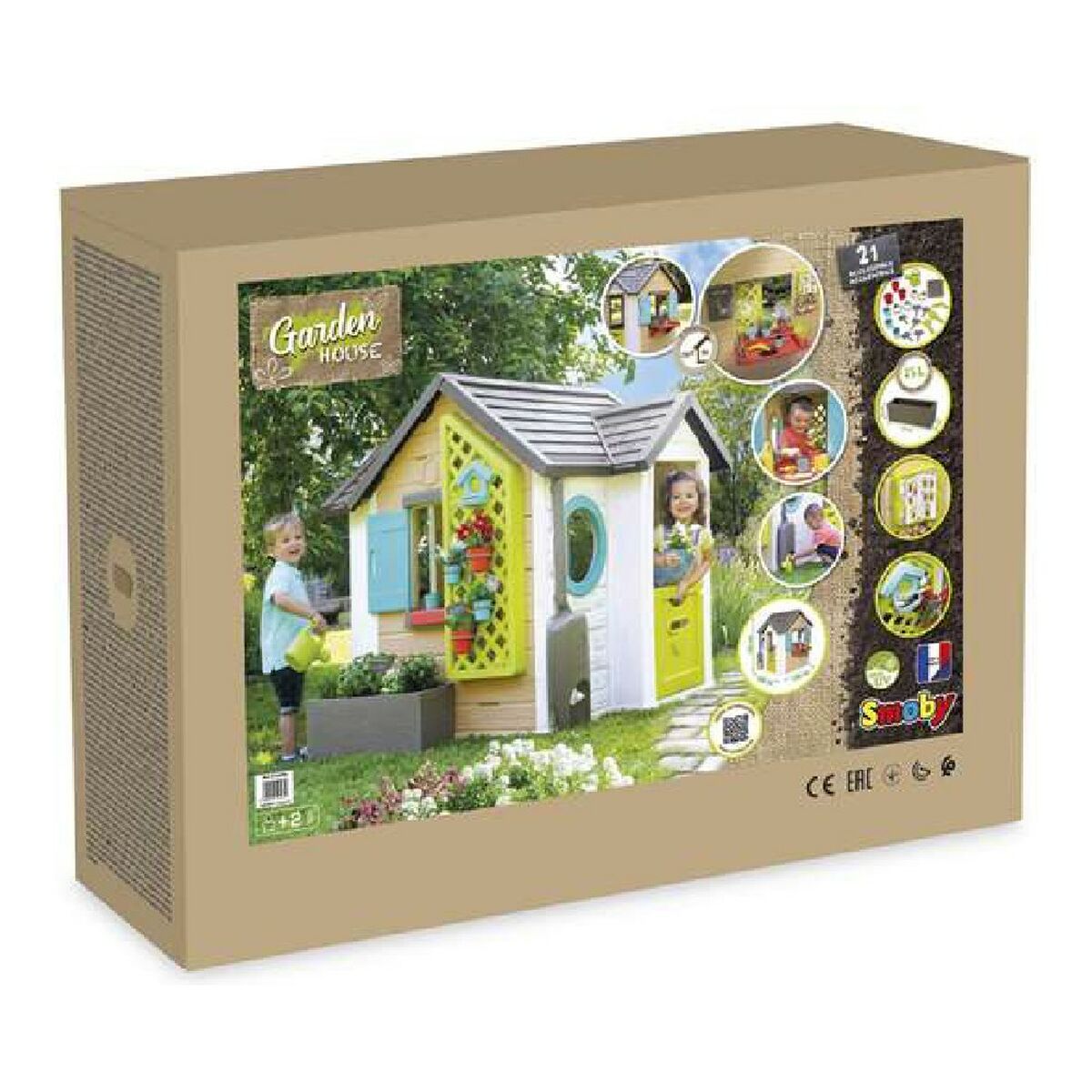 Kinderspielhaus Simba Garden House (128,5 x 132 x 135 cm) von Simba