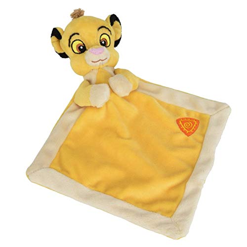 Kuscheltier Simba der König der Löwen, flach, 17 x 17 cm, Plüsch, für Kinder und Babys, Mädchen, Jungen, Geschenk zur Geburt von Simba