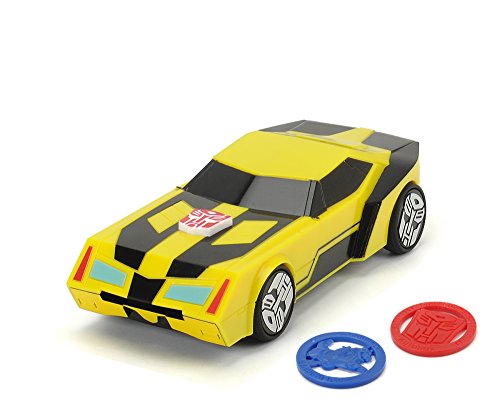 Dickie Toys 203114003 - Mini-Con Deployer Bumblebee, Transformers Fahrzeug, 20 cm von Dickie Toys