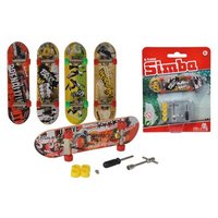 SIMBA 103306083 Finger Skateboard, 6-fach sortiert von Simba