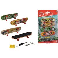 SIMBA 103306084 Finger Skateboard 4er Set von Simba