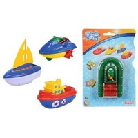 SIMBA 107294243 Waterfun Aufzieh-Miniboote, 4-fach sortiert von Simba