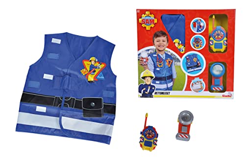 SIMBA 109252477038 Feuerwehrmann Feuerwehr Set, M von Simba