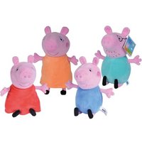 SIMBA 109261011 Peppa Pig Plüsch klein, 4-fach sortiert von Simba