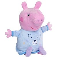 SIMBA 109262527 Peppa Pig Plüsch Gute Nacht Plüsch/Blau von Simba