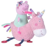 SIMBA 109262544 Peppa Pig Plüsch Peppa mit Einhorn von Simba