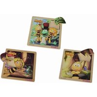 SIMBA 109345401 MTB Maja Einlegepuzzle, 3-fach sortiert von Simba