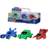 SIMBA 109402472 PJ Masks Mini Fahrzeuge Set von Simba