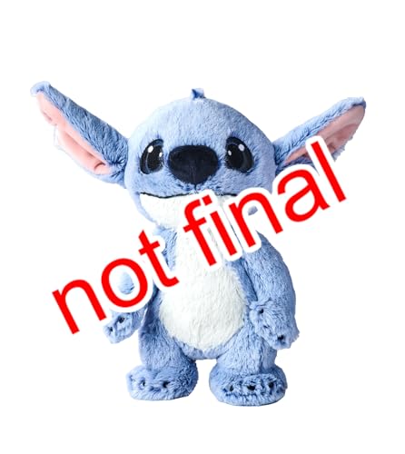 SIMBA 6315870511 Disney Lilo & Stitch Live Action Plüschtier, 25cm Plüschfigur, ab den ersten Lebensmonaten geeignet von Simba