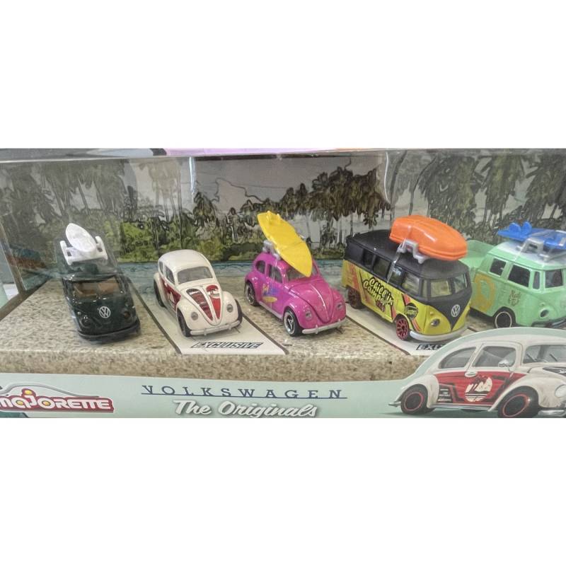 Set Macchinine Majorette by Simba Volkswagen "The Originals" 5 pz OUTLET von Simba