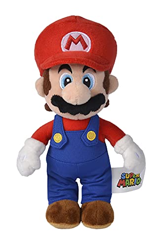 Simba, Luigi, Yoshi, Toad Super Mario Plüschtiere 20–27 cm, nur eine Einheit wird zufällig versendet (109231009) von Simba