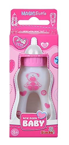 Simba 105560013 - New Born Baby Magisches Milchfläschchen, Milchflasche mit verschwindender Milch, 13cm von Simba