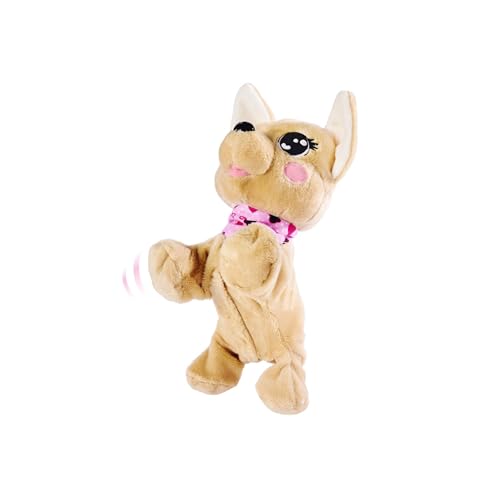 Simba 105893500 - ChiChi Love Baby Boo, DEUTSCHE VERSION, Reagiert Auf 12 Sprachbefehle, Mit Ãœber 60 Verschiedenen Sounds, 30cm, Chihuahua Plüsch Hund, Interaktives Haustier, Ab 3 Jahren, ‎Rosa von Simba