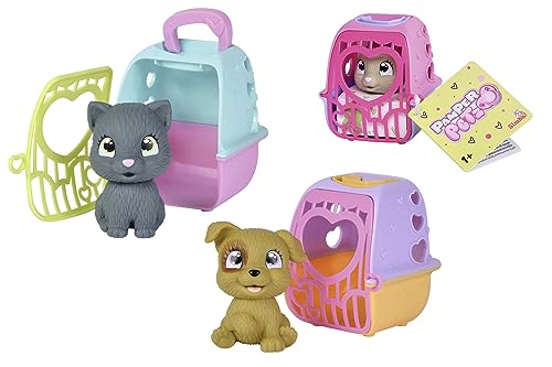 Simba 105950125 - Pamper Petz Mini - Pamper Petz Mini Tierbabys mit Magische Pfotte, die enthüllt, ob es EIN Mädchen oder Kerl ist, Erhältlich als Hund, Katze oder Kaninchen, Ab 1 Jahr von Simba