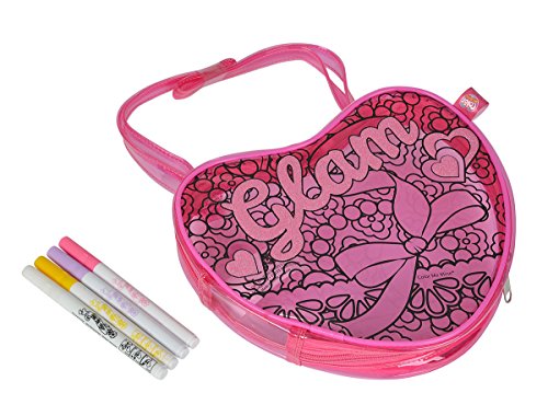 Simba 106377809 - Color Me Mine Diamond Summer Party Heartbag, rosa von Simba