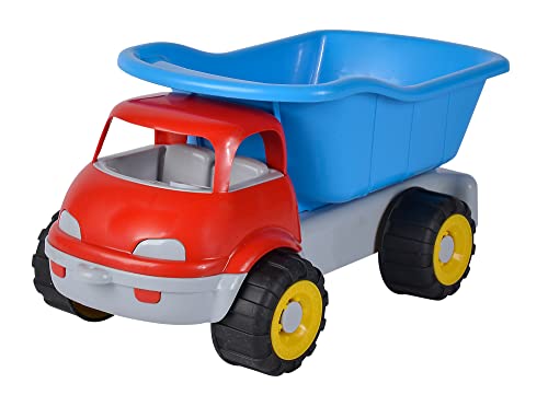 LKW Kipper, Sandspielzeug, 35cm, Reifen Softmaterial, ab 10 Monate, Rot von Simba