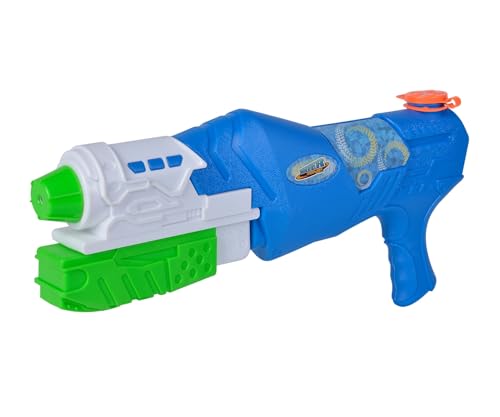 Simba 107276060 - Waterzone Strike Blaster, Wasserpistole, Pumpmechanismus, Tankvolumen: 900ml, Reichweite: 8m von Simba