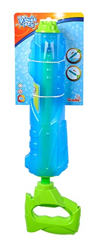 Simba 107276142 - Wasserspritzer Space, Pumpmechanismus, 45cm, Tankvolumen 225ml, Reichweite 12m, Wasserpistole ab 3 Jahren von Simba