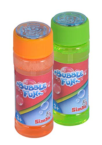 Simba 107286014 - Bubble Fun Seifenblasen 60ml Doppelset von Simba